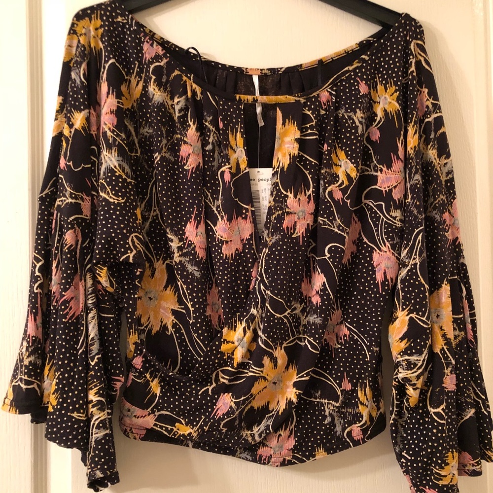 Free People short with flared sleeves